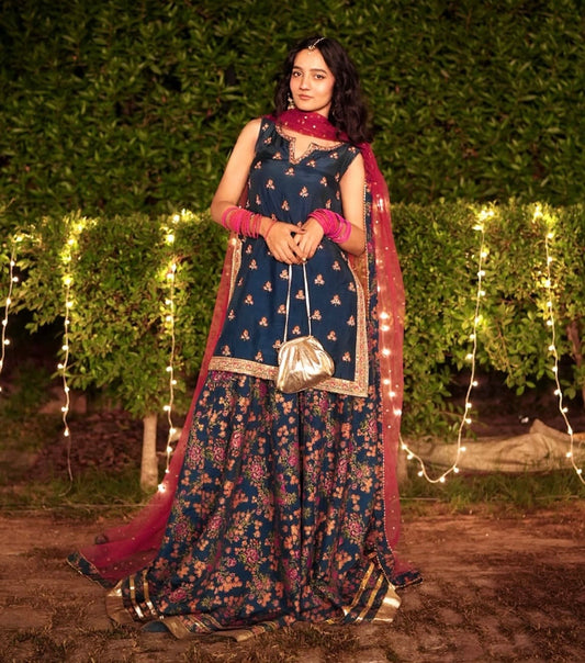 Maria Ali Silk 3 pc