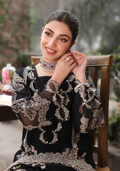 Dhanak Embroidered 3pc Article With Dhanak Shawl