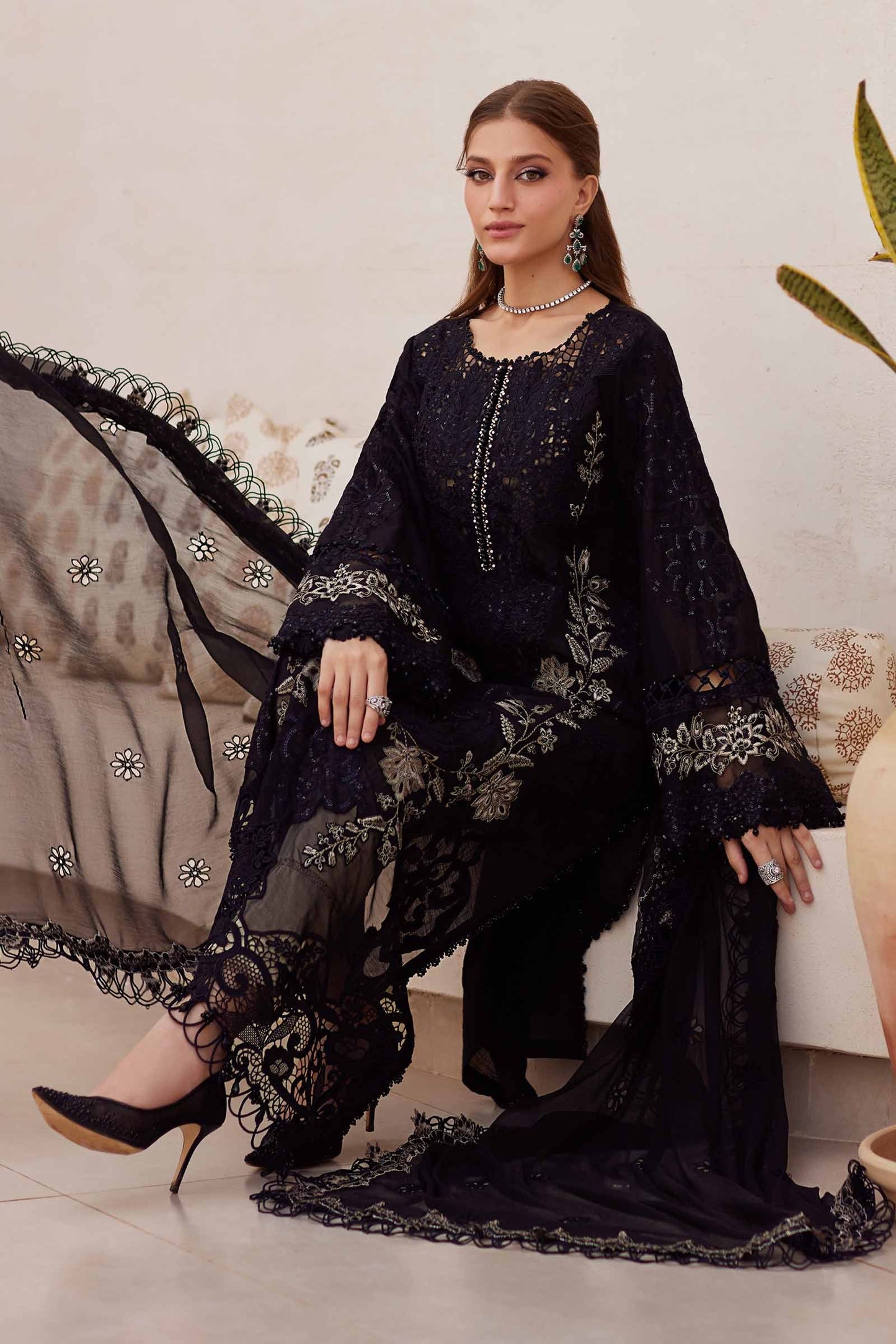 Maria B. Luxury Lawn 3 Pc