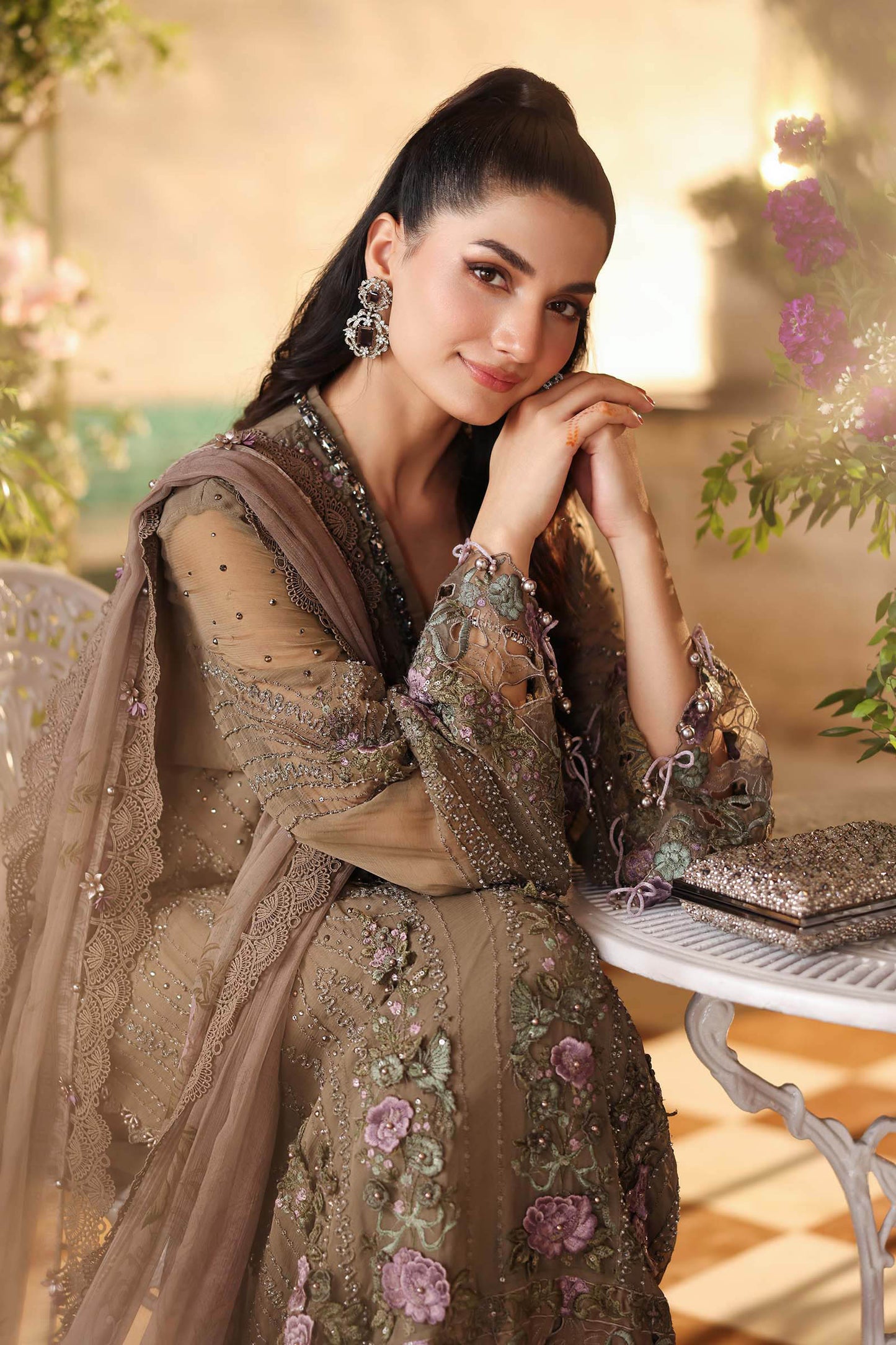 MARIA B LUXURY CHIFFON 3 Pc