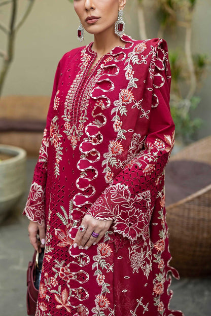 Dhanak Embroidered 3pc Luxury Article Marina AKS