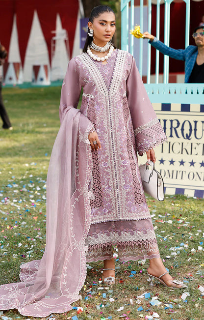Bin Ilyas 3 Pc Luxury Embroidered Dress