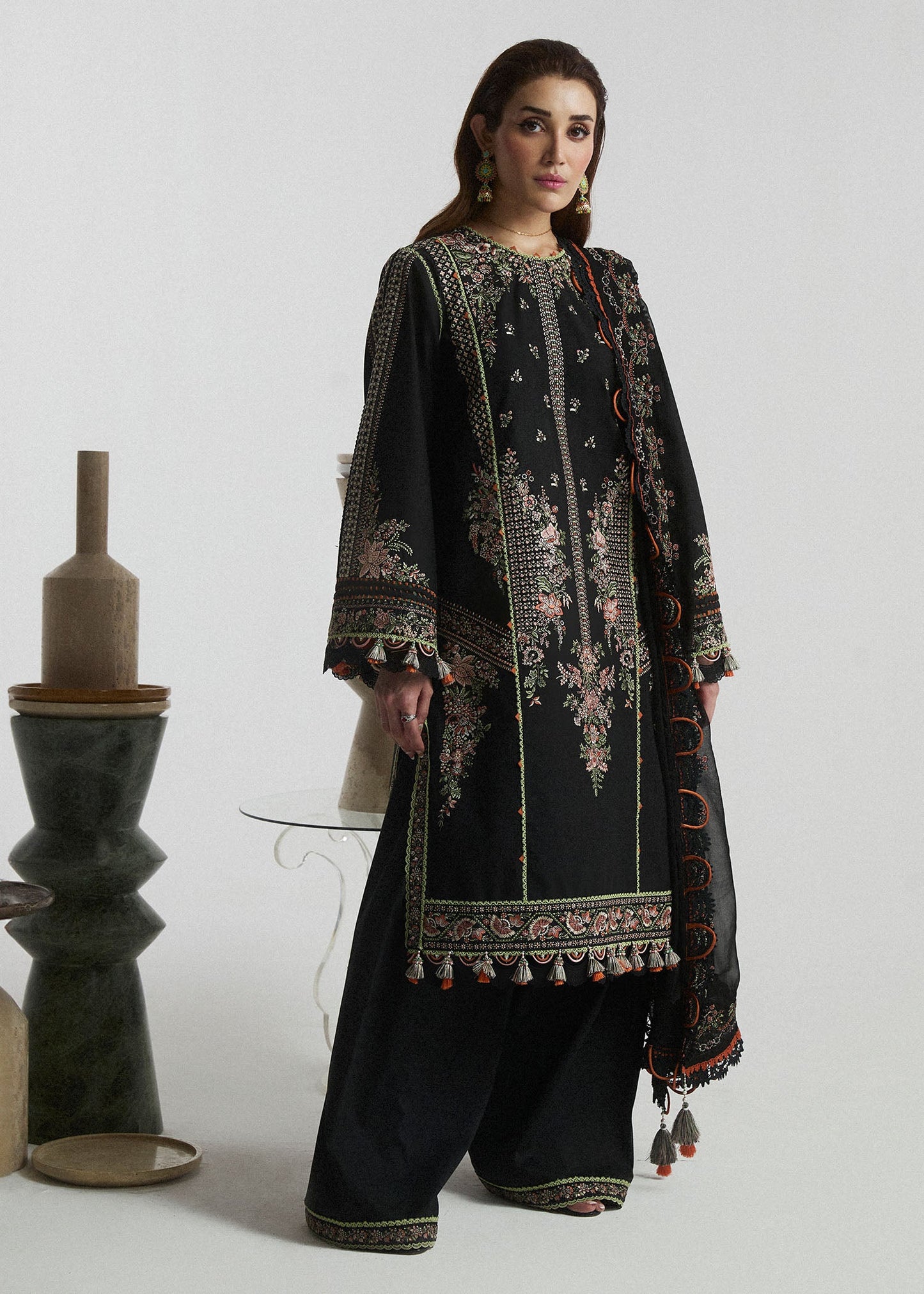 Hussain Rehar Luxury Lawn 3 pc
