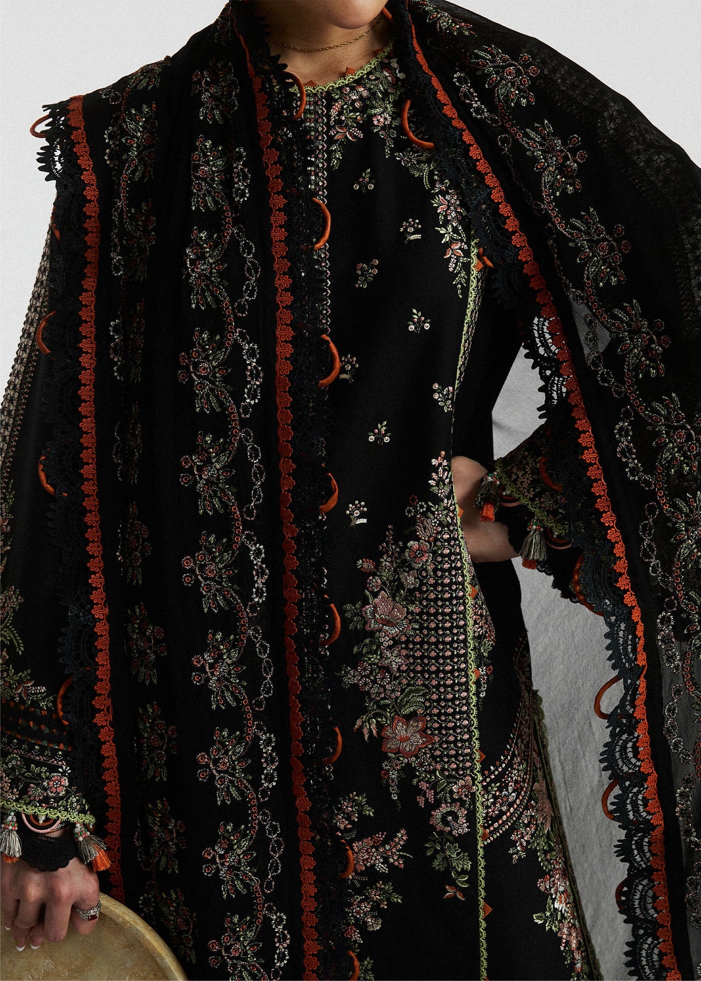 Hussain Rehar Luxury Lawn 3 pc