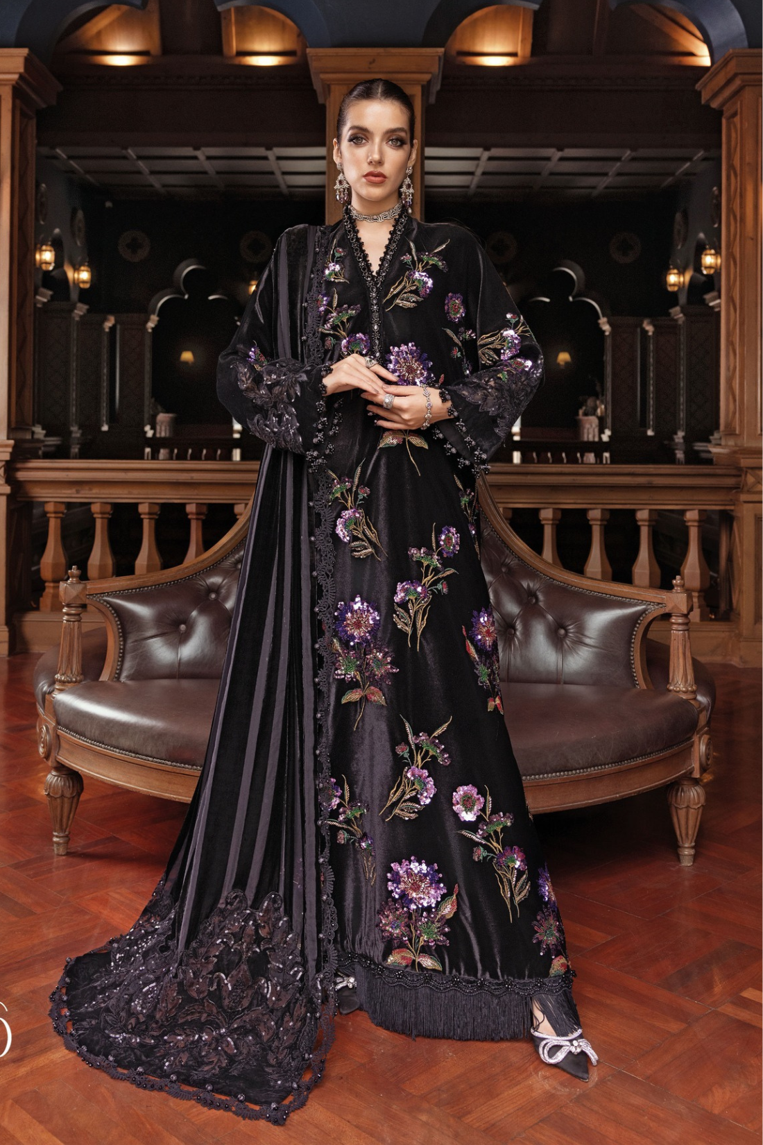 MARIA B. LUXURY 3 PC CHIFFON