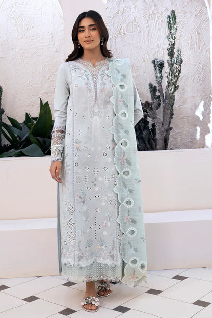 Qalamkar Luxury Lawn 3 Pc