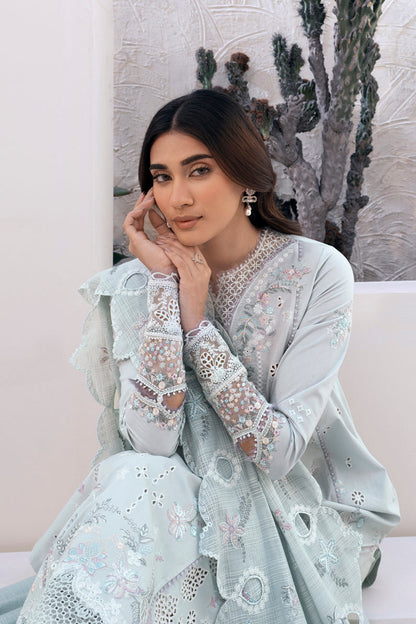 Qalamkar Luxury Lawn 3 Pc