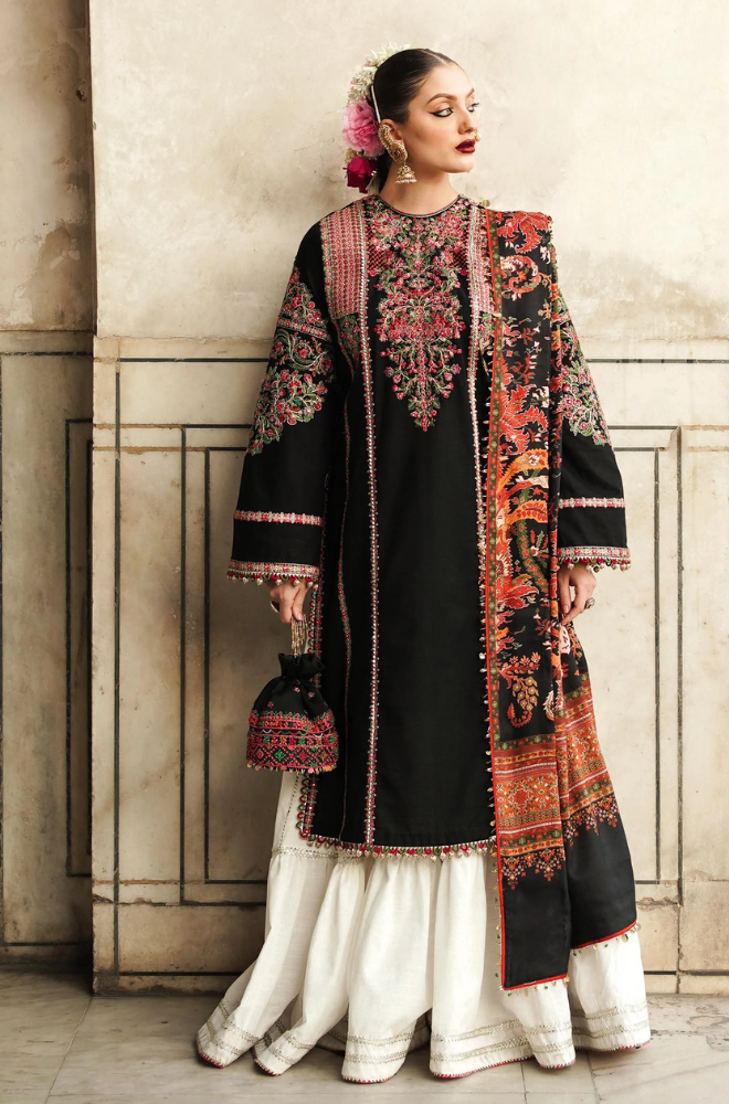 Hussain Rehar Luxury Lawn 3 Pc