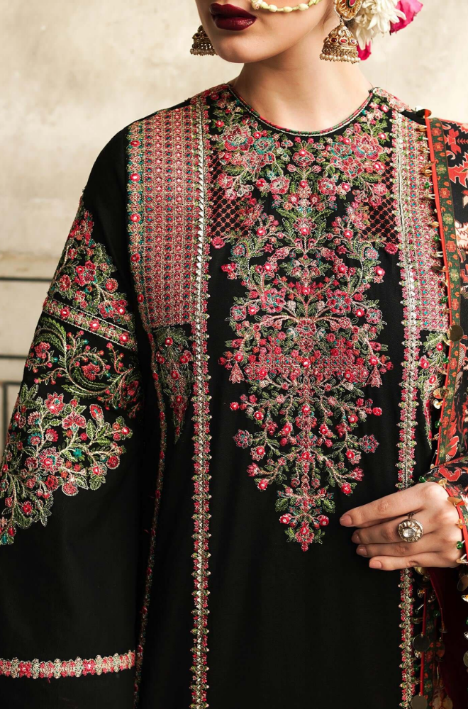 Hussain Rehar Luxury Lawn 3 Pc