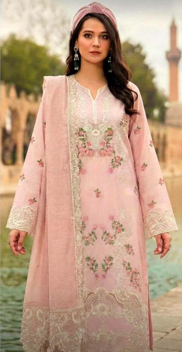 Aneelas Luxury Article 3 Piece Embroidered
