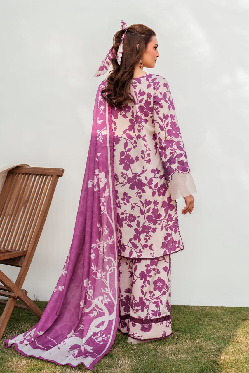 Maria B. Printed Lawn 3 Pc