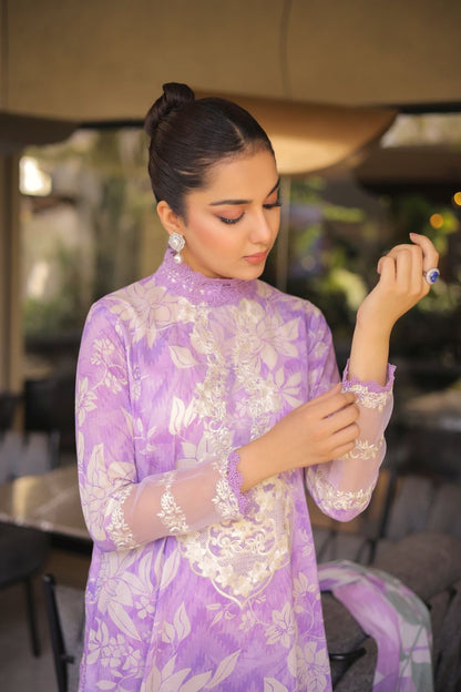Aneelas Printed Lawn 3 Piece