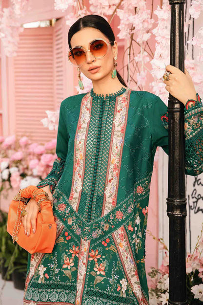 Maria B. Printed Lawn 3 Piece