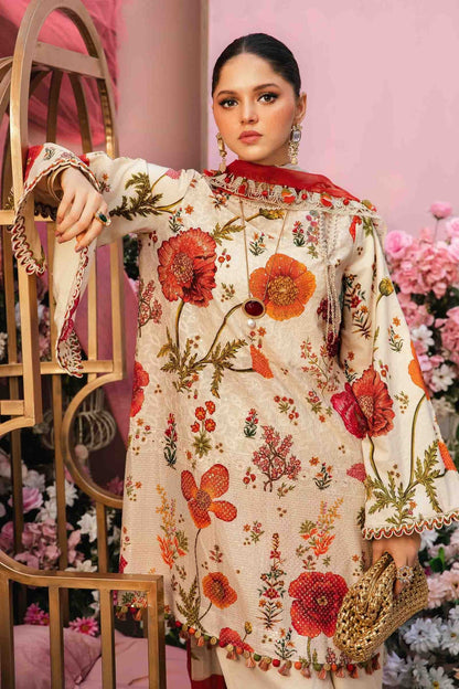 Maria B. Printed Lawn 3 Piece