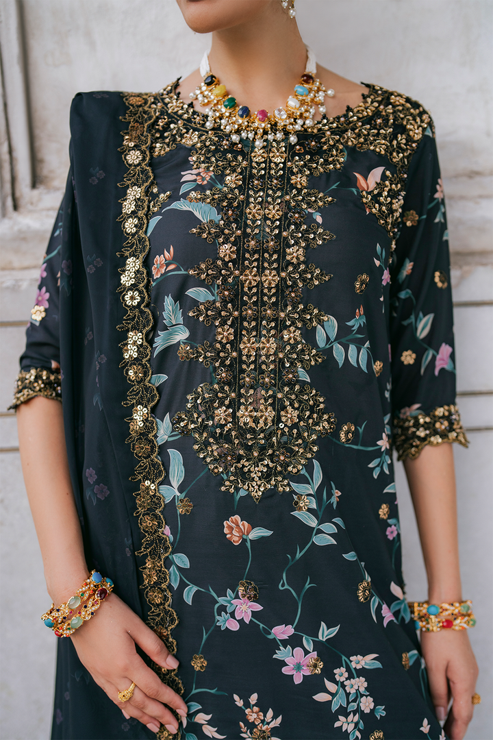 Iznik Printed Lawn 3 Piece