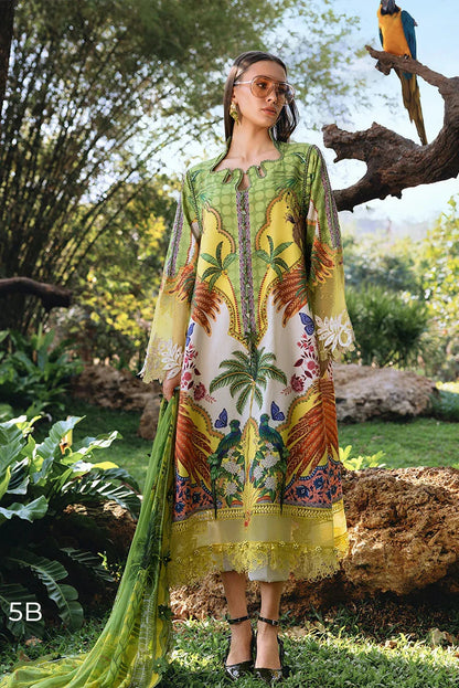 Maria B. Printed Lawn 3 Pc
