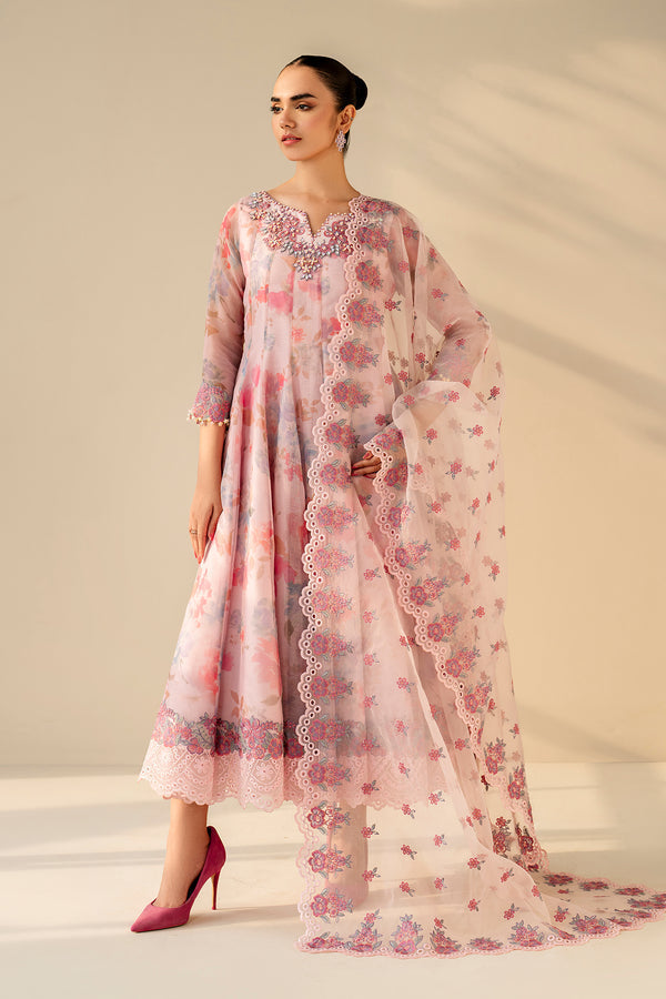 Baroque Printed Lawn 3 Pc