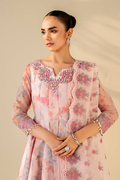 Baroque Printed Lawn 3 Pc