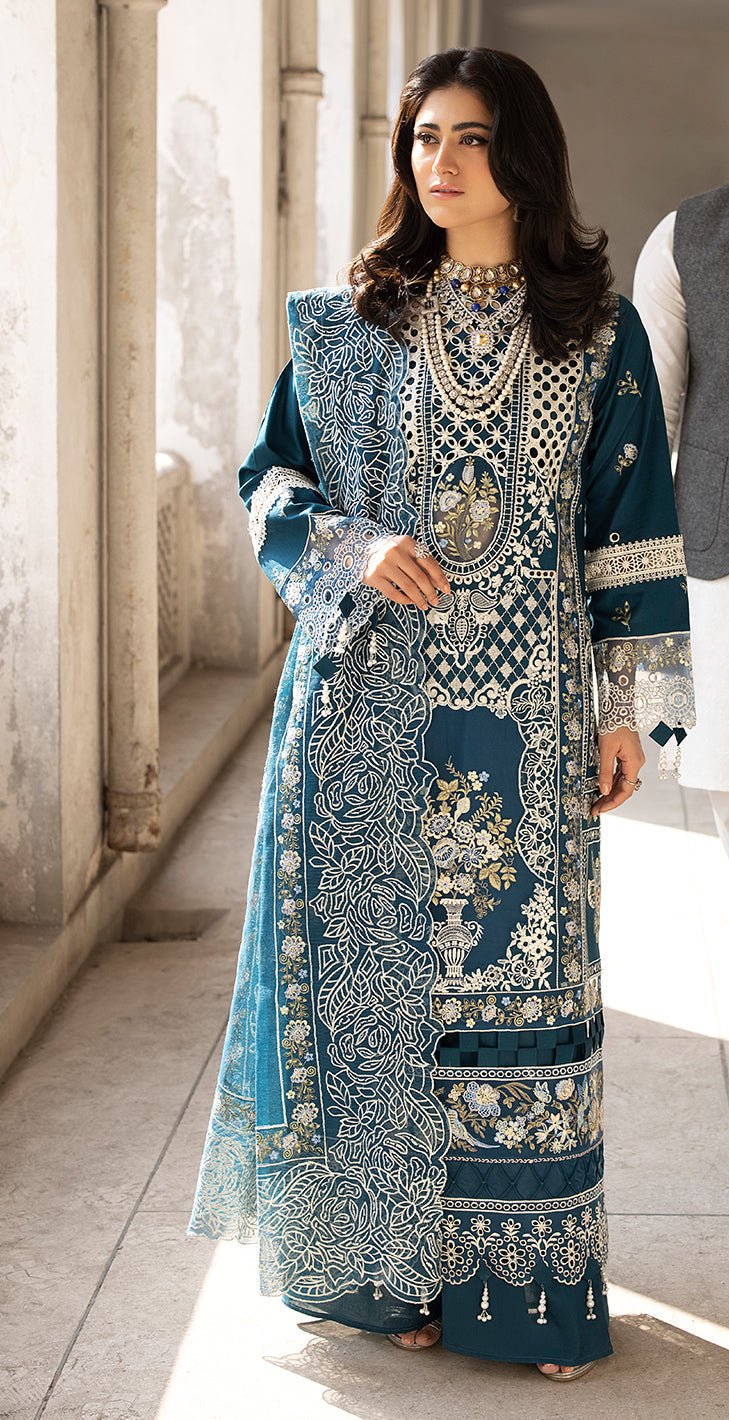Mahnur Luxury Lawn 3 Pc