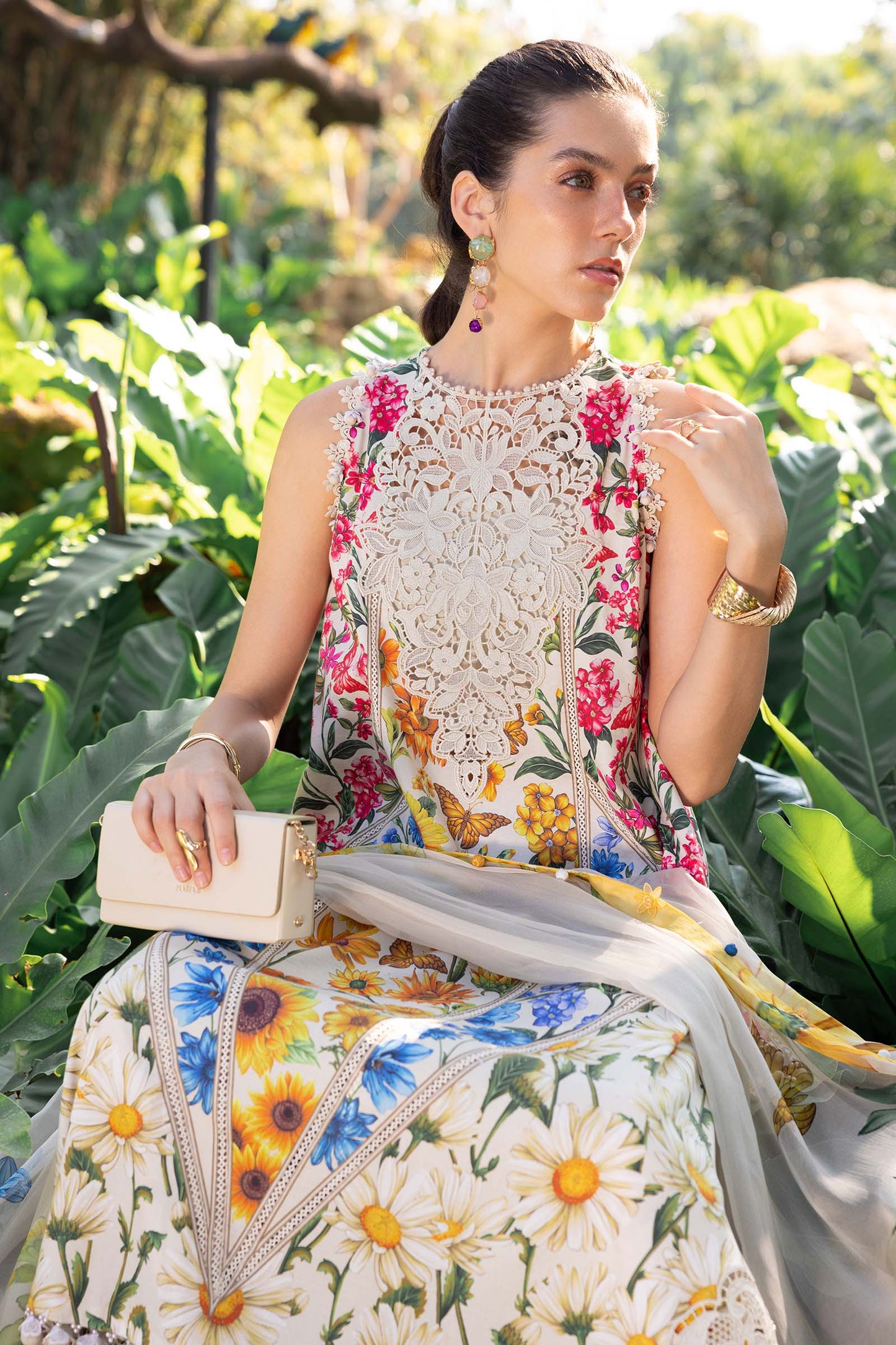 Maria B. New Viral Printed 3 Pc