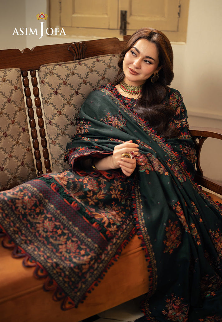 Asim Jofa Luxury Embroidered Lawn 3 Pc
