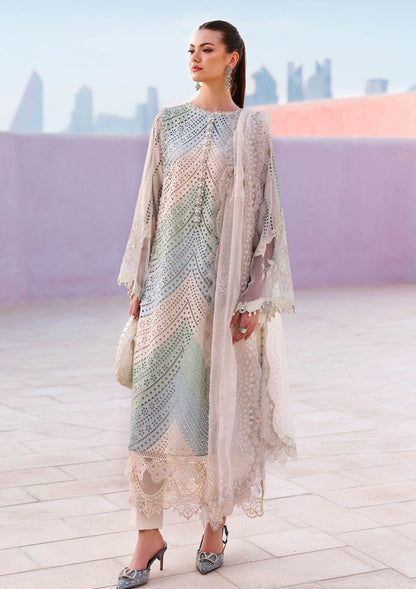 Maria B. Trending 3 Pc Article With Hand-Made Neckline
