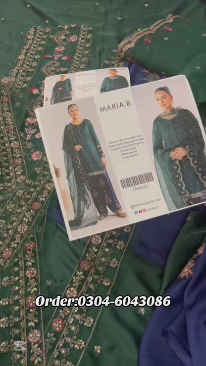 Maria B. Silk 3 pc