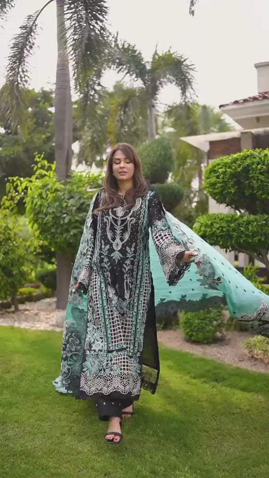 Elaf New Luxury Lawn Article Black