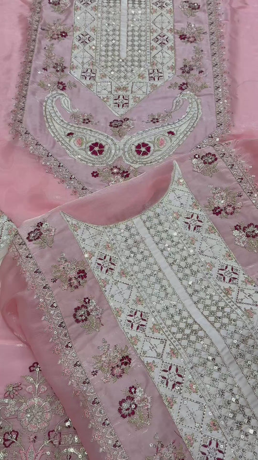 Sheesha Silk 2pc Embroidered Article