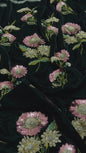 9000 Velvet Embroidered 3pc Article  Dark Green color
