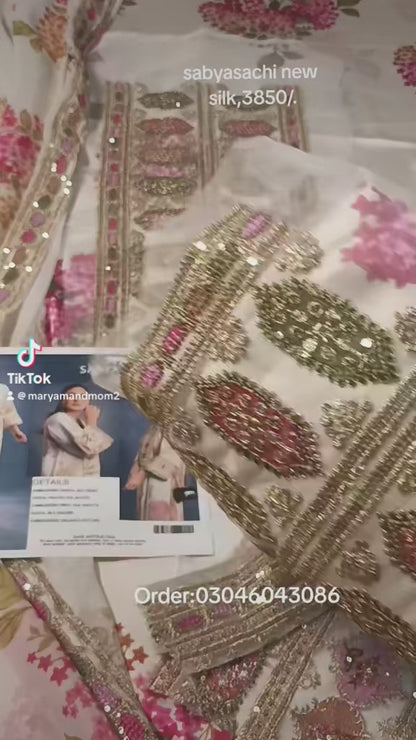 Sabyasachi Silk 3 Piece