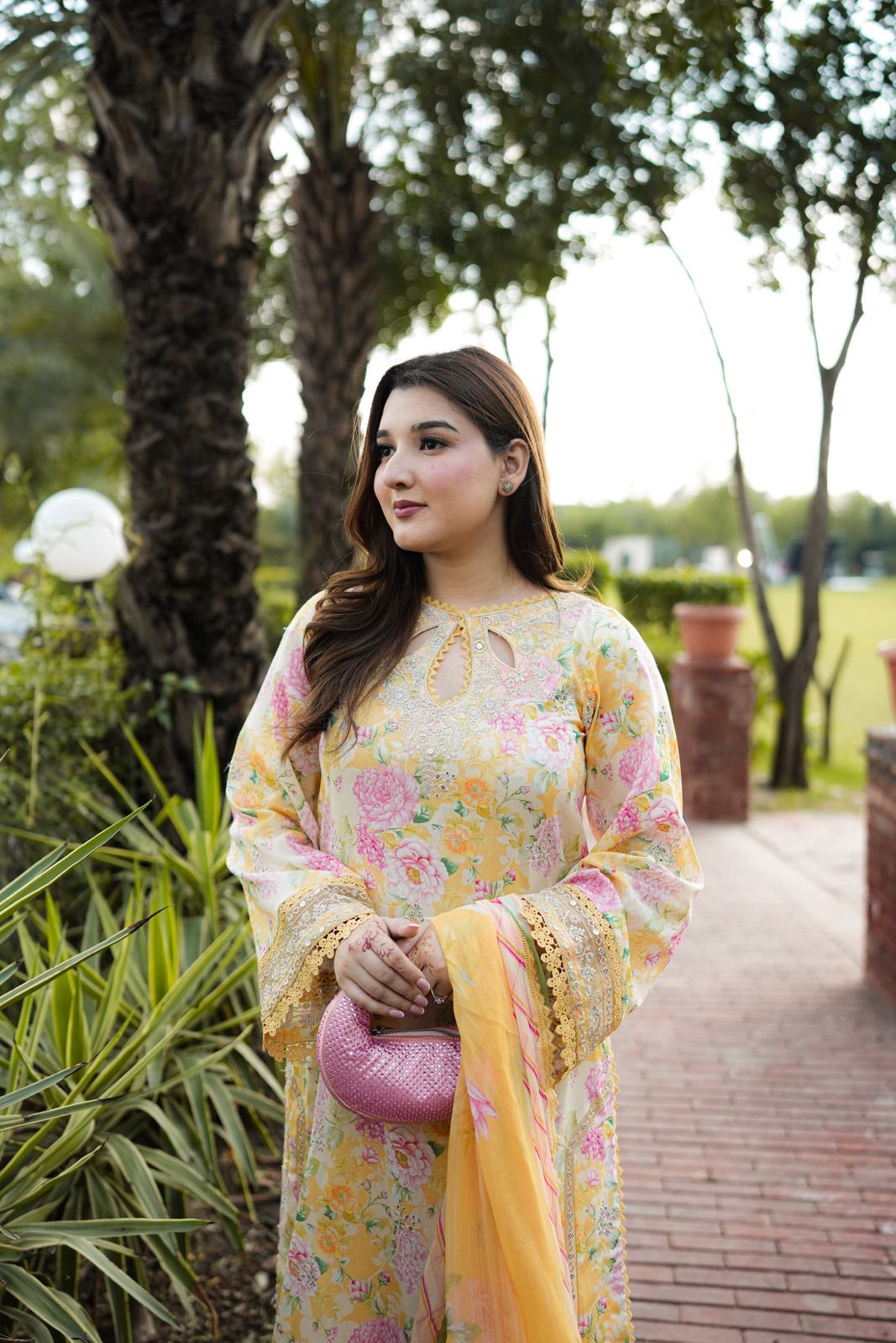 Baroque New Yellow Frock Lawn