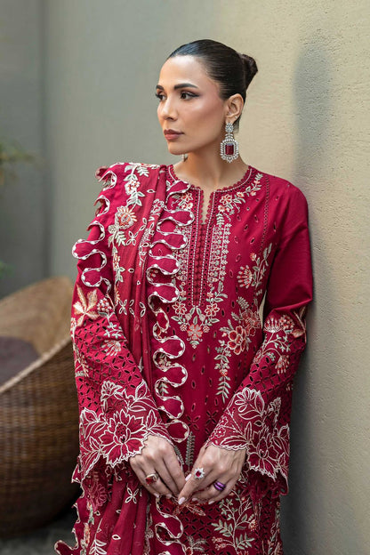 Luxury Embroidered Lawn 3pc Article