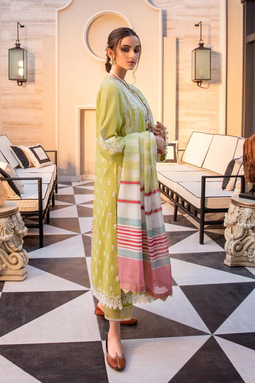 Mushq Luxury Embroidered Dress 3pc
