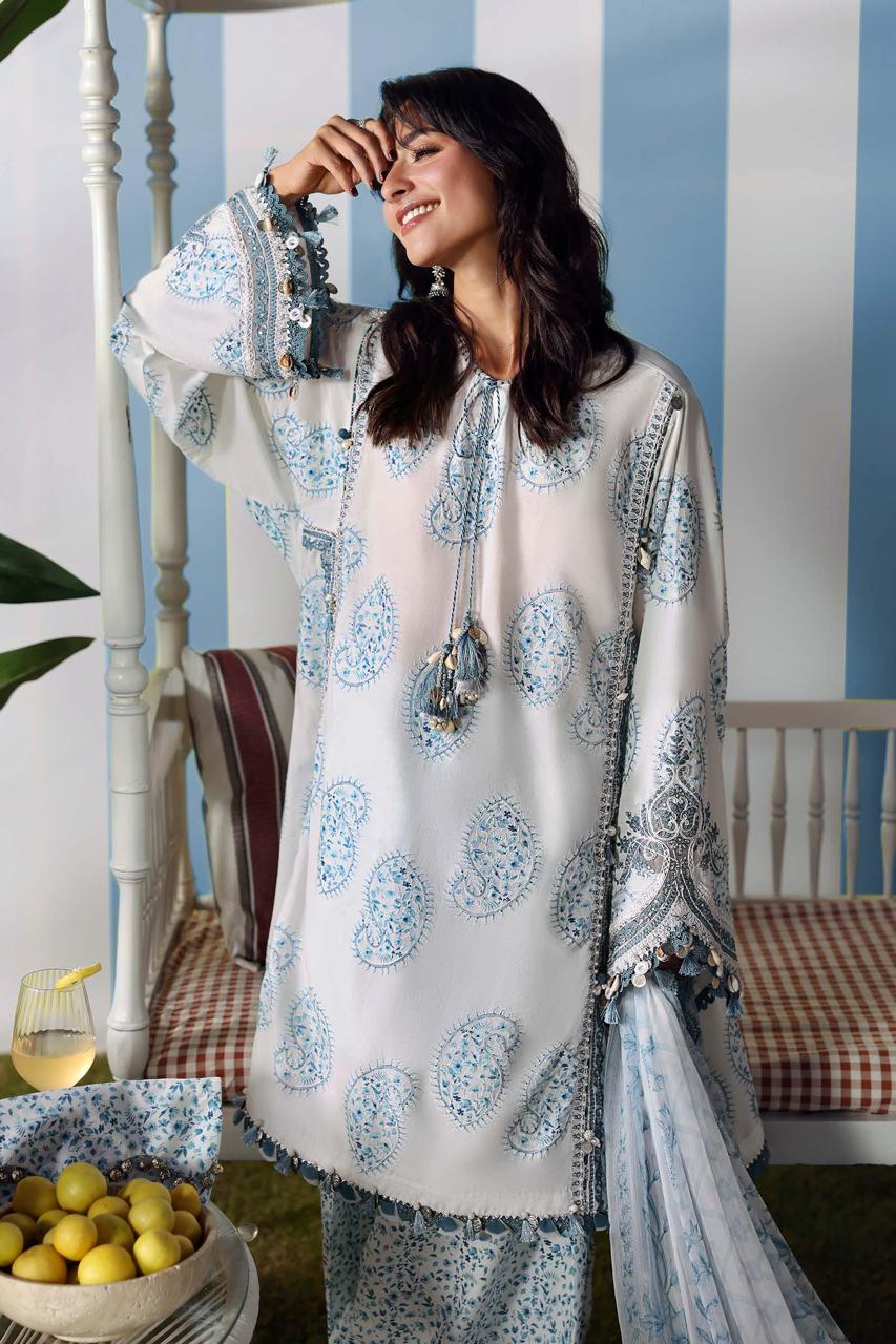 Mariab Embroidered Luxury Article 3pc