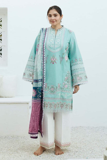 Luxury Embroidered dress Lawn 3pc
