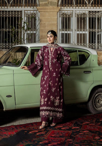 Kahf 3piece LUXURY LAWN EMBROIDERED DRESS