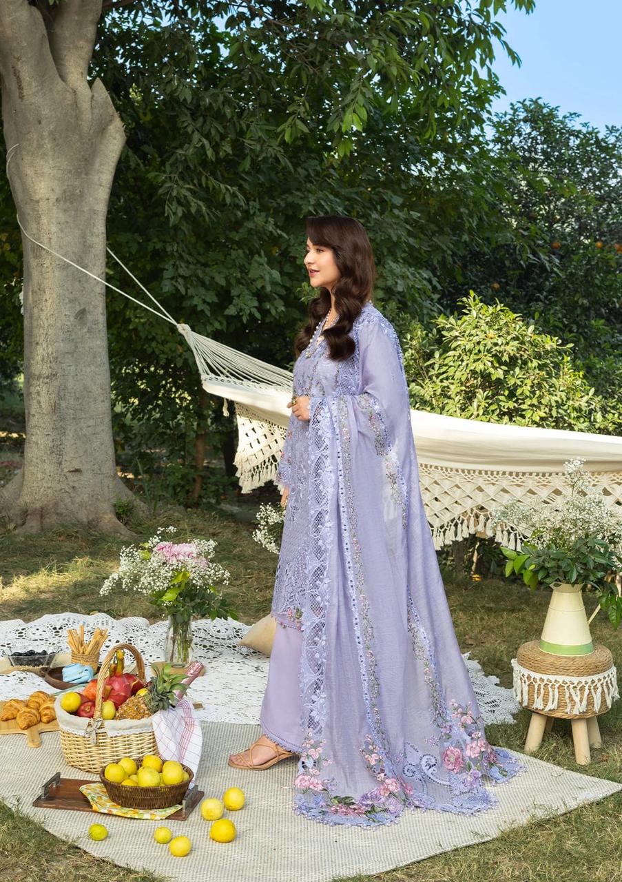 ELAF LUXURY EMBROIDERED LAWN 3 PC DRESS