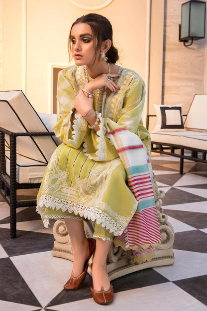 Mushq Luxury Embroidered Dress 3pc
