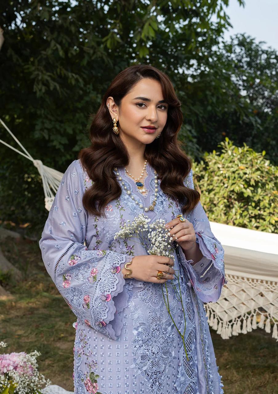 ELAF LUXURY EMBROIDERED LAWN 3 PC DRESS
