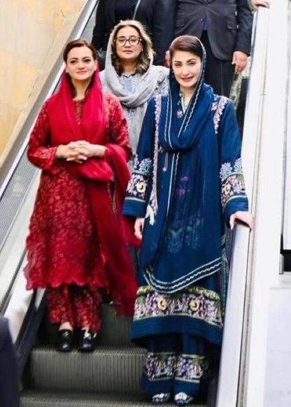 Ethnic 2PC EMBROIDERED LAWN DRESS