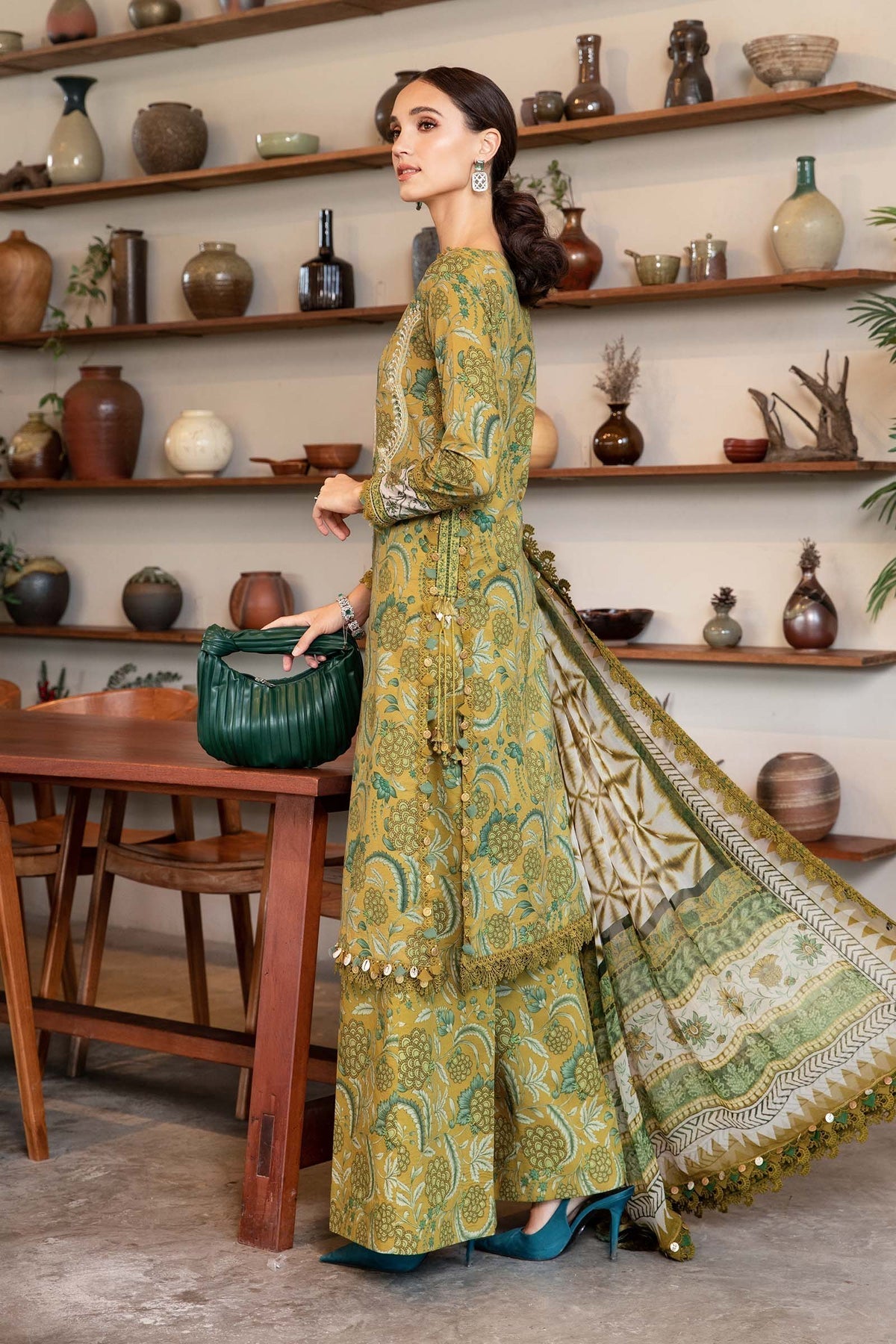 Maria.b Lawn 3 Pc