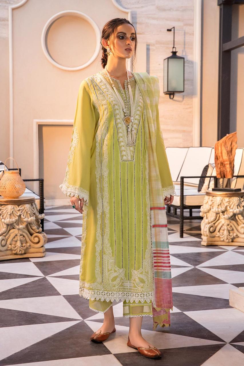 Mushq Luxury Embroidered Dress 3pc