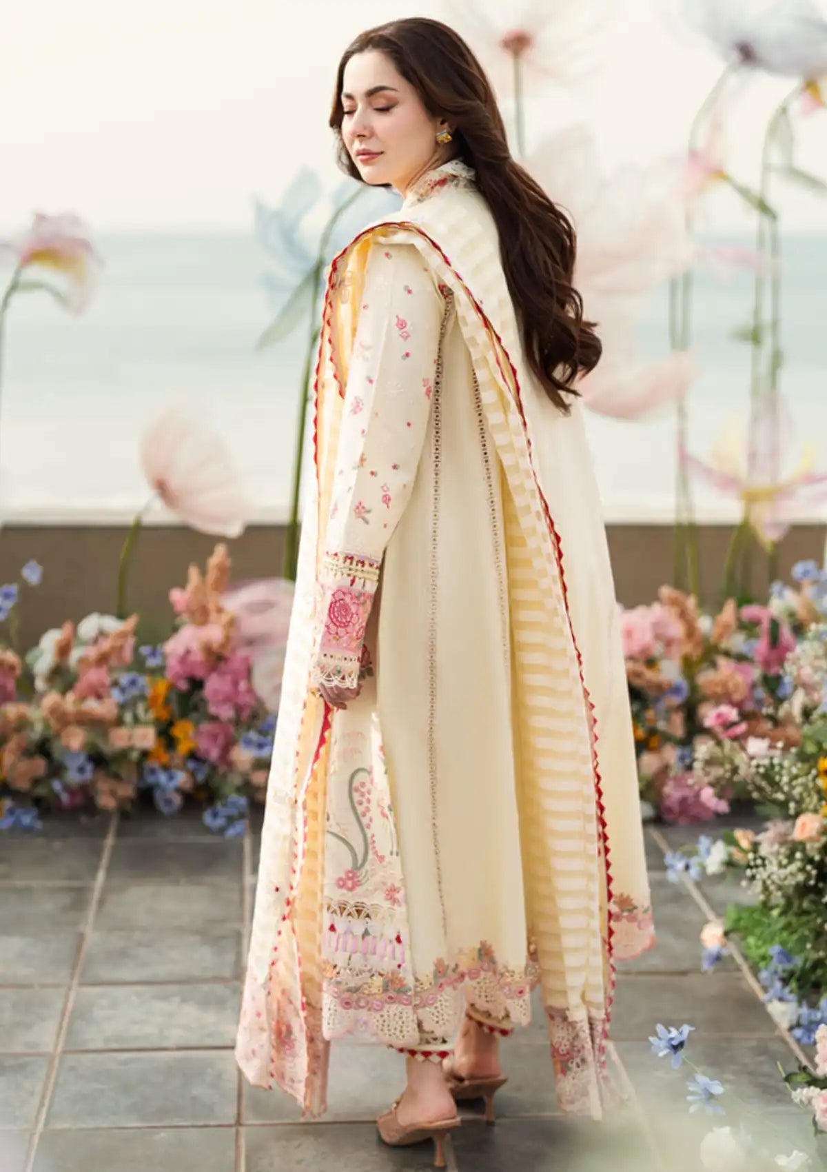 Qalamkar Luxury Lawn 3pc