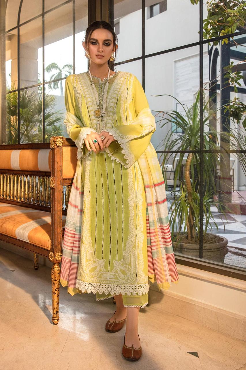 Mushq Luxury Embroidered Dress 3pc