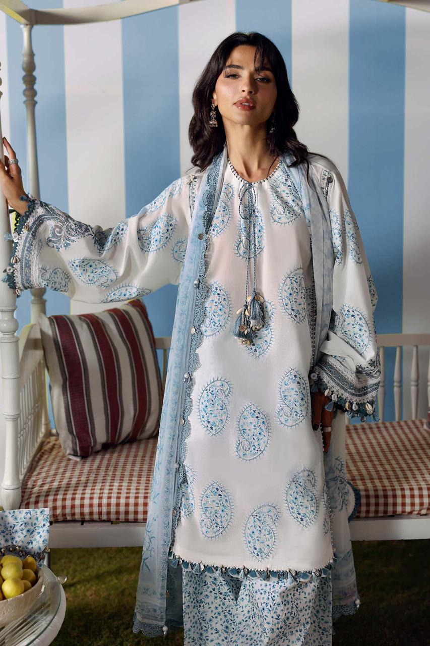 Mariab Embroidered Luxury Article 3pc