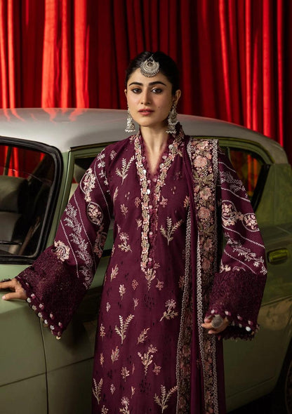 Kahf 3piece LUXURY LAWN EMBROIDERED DRESS