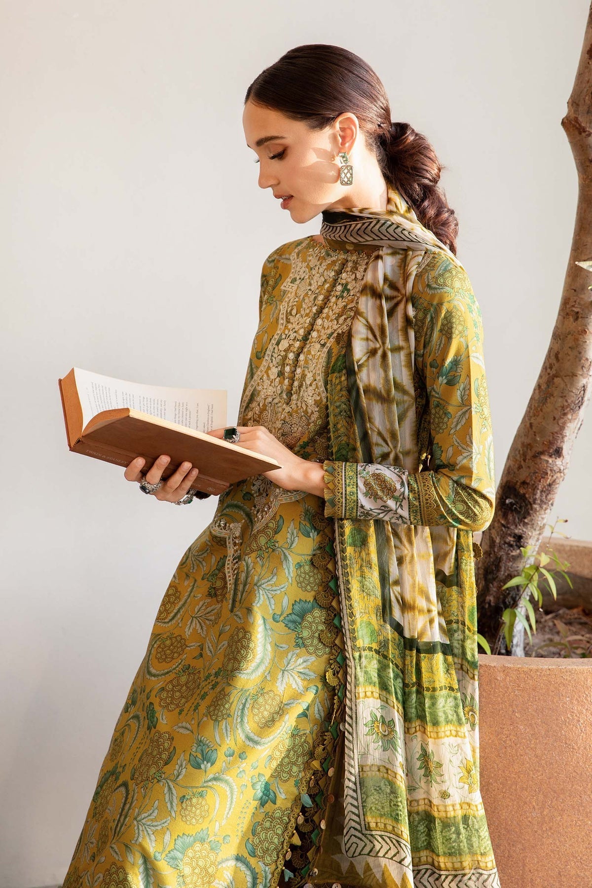 Maria.b Lawn 3 Pc