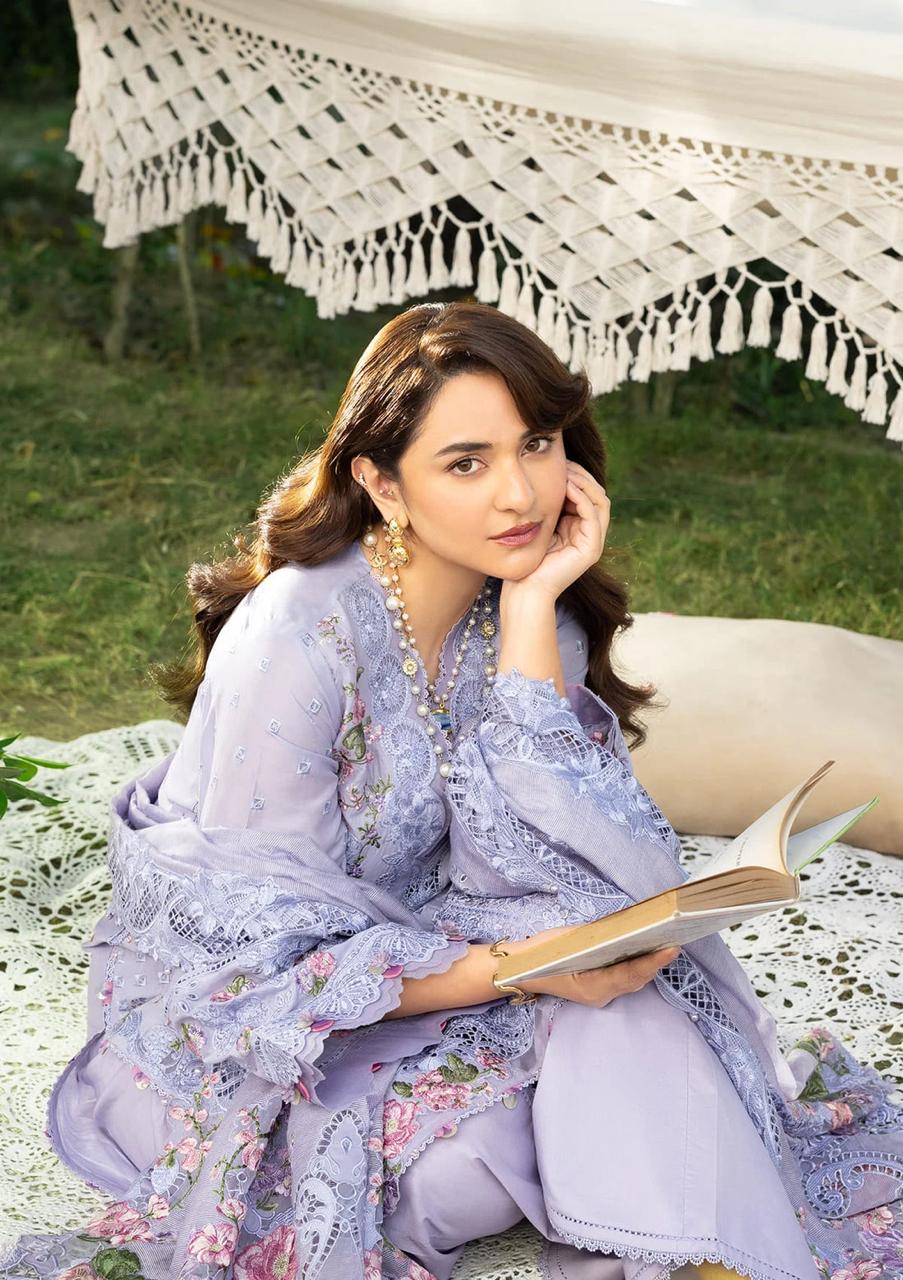 ELAF LUXURY EMBROIDERED LAWN 3 PC DRESS