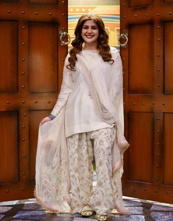 Ethnic Silk luxury 3pc Article Kubra khan D-7007